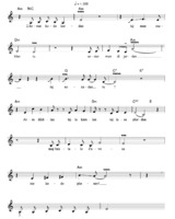 musikalische Transkription: Ando tunjariko