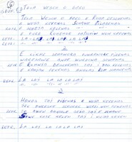 Handschrift Tela veš o baro