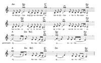 musikalische Transkription: Gelem, gelem