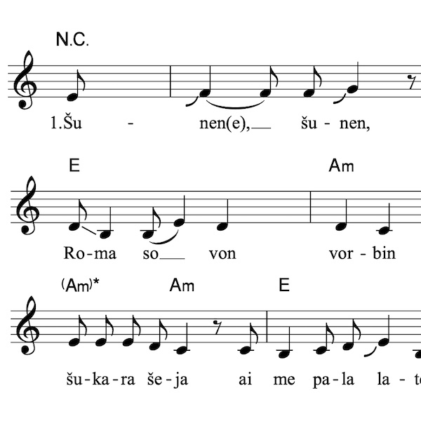 Šunen, šunen, Romalen
